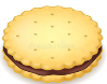 Realistic Detailed 3d Cookie or Sandwich Biscuit. Vector Stock Vector -  Illustration of cream, element: 157030517